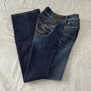 Silver Suki Surplus Bootcut Jeans - Size 28 x 34